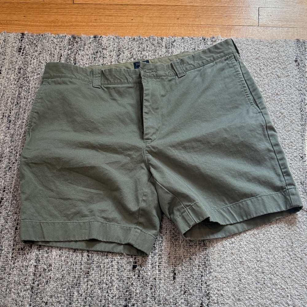 Jcrew Reade  Olive Green Casual Shorts